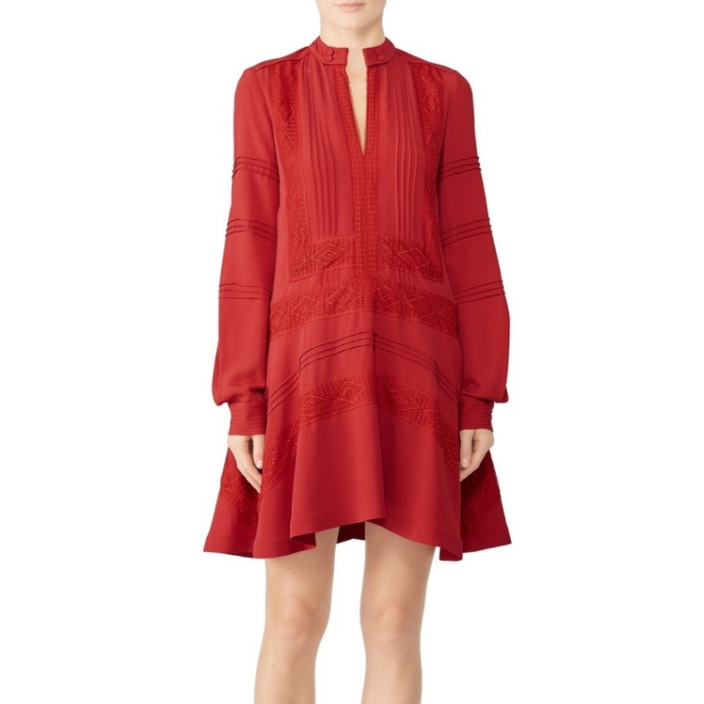 Derek lam white dress